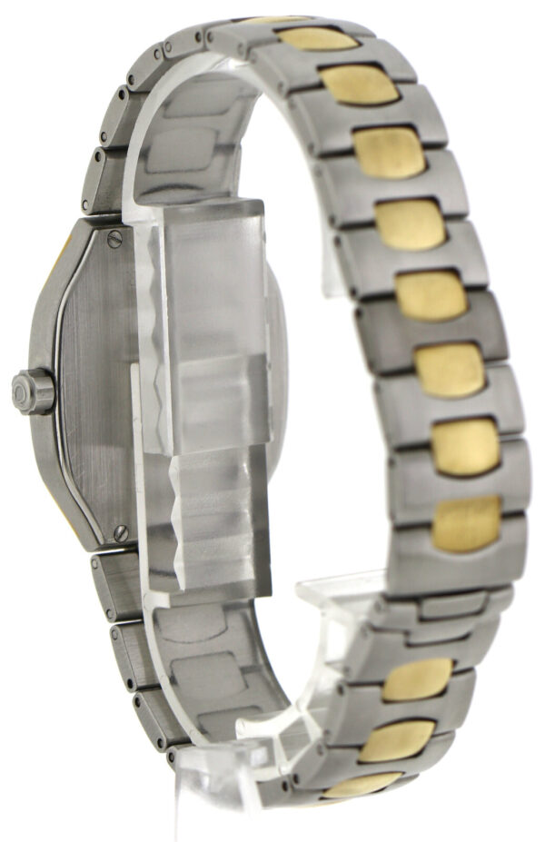 Omega Seamaster Polaris Multifunktion Stahl/750/18k Gold Quartz Uhr 36x32 Unisex – Bild 7