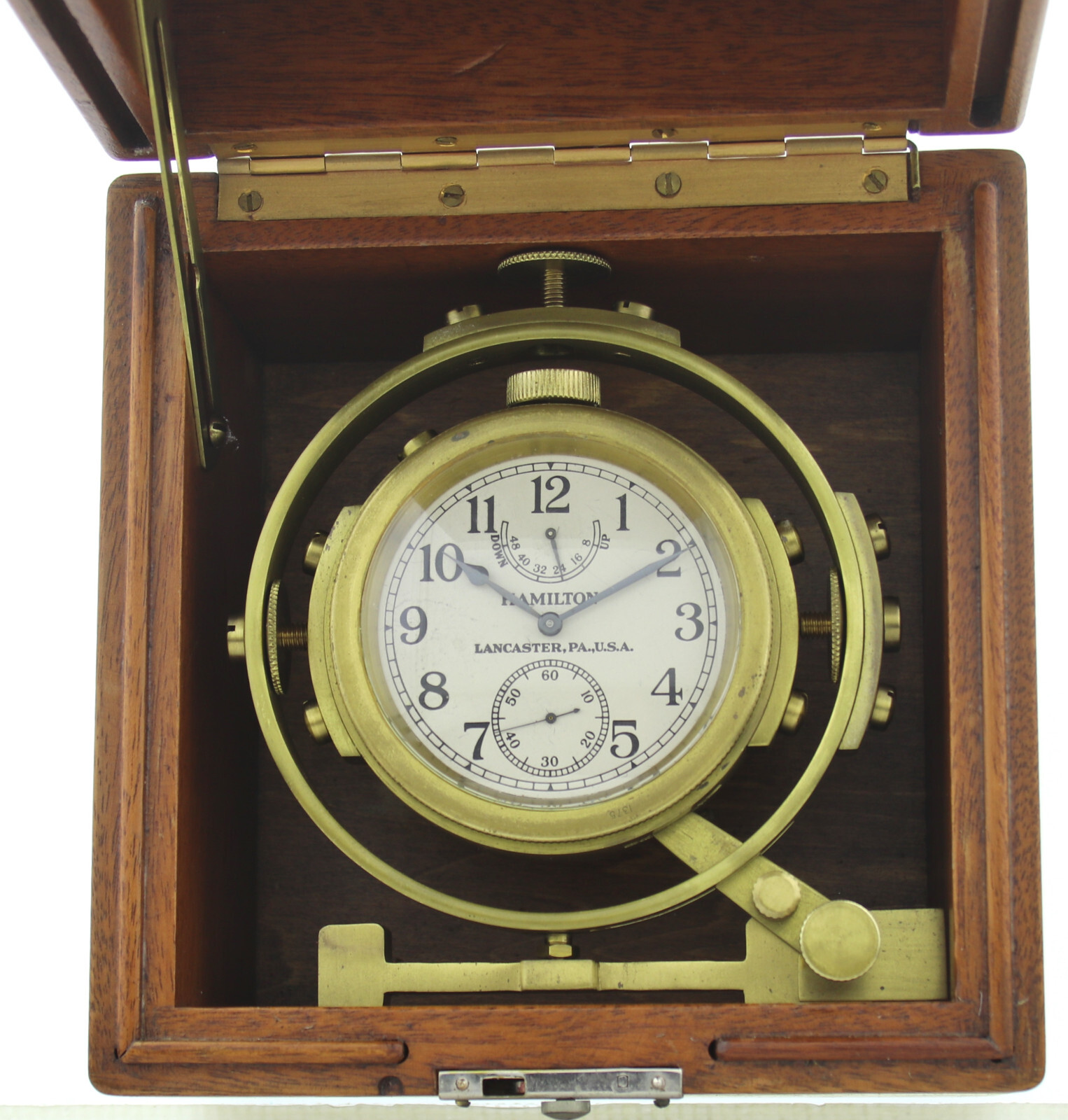 Hamilton Beobachtungsuhr B-Uhr Military watch WWII Auf-Ab Uhr Modell 22-21 ~1942