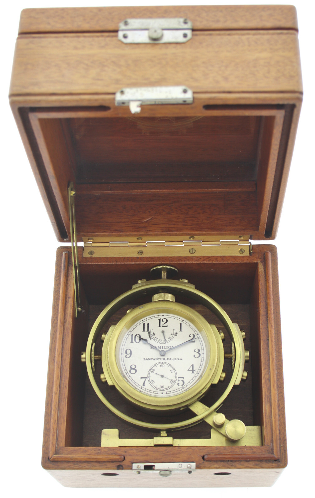 Hamilton Beobachtungsuhr B-Uhr Military watch WWII Auf-Ab Uhr Modell 22-21 ~1942 – Bild 3