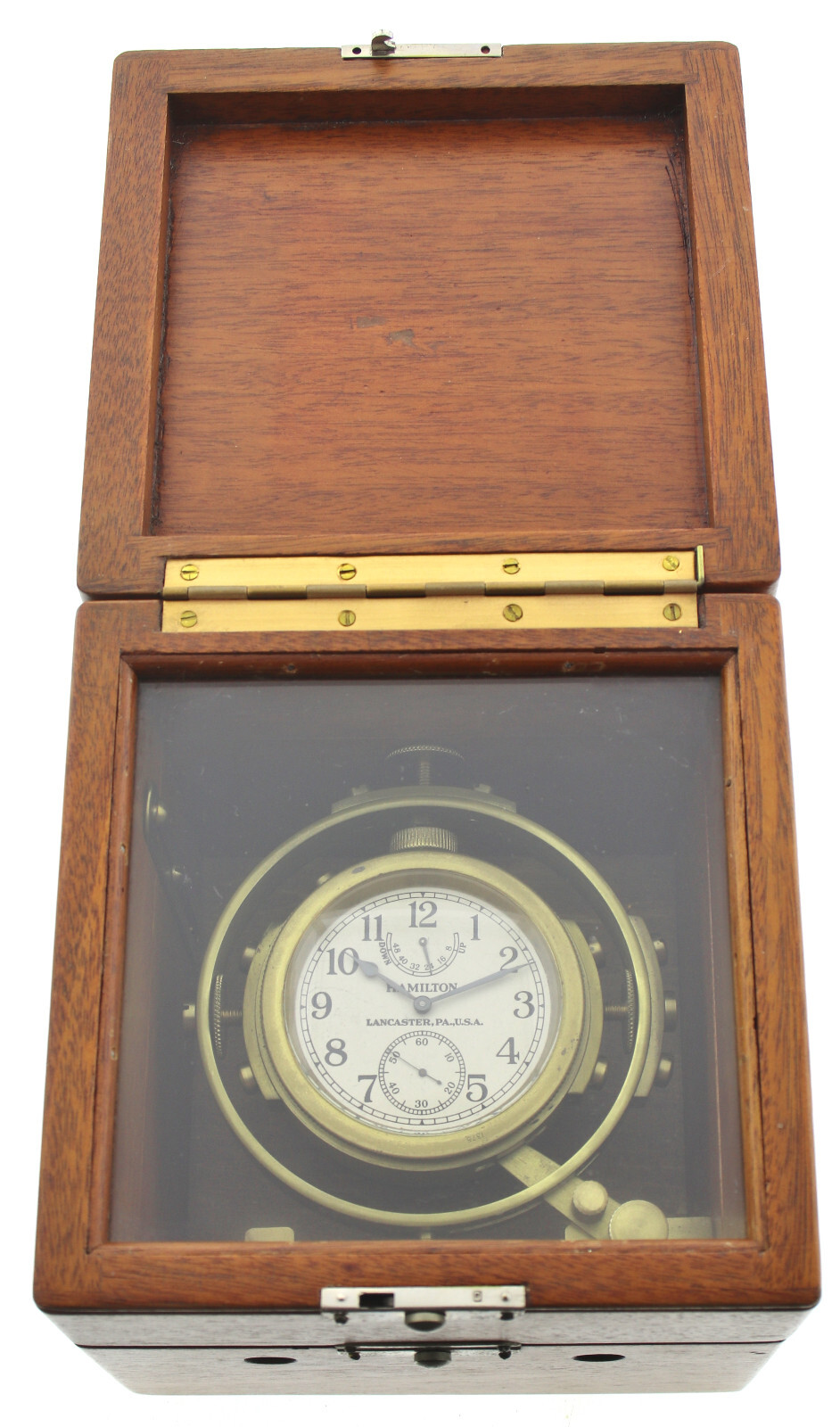 Hamilton Beobachtungsuhr B-Uhr Military watch WWII Auf-Ab Uhr Modell 22-21 ~1942 – Bild 4