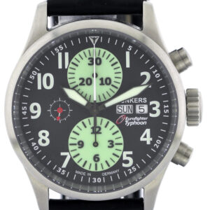 ltd. Ed. Junkers Eurofighter Typhoon 2 Herren-Automatik- Chronograph neuwertig