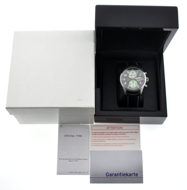 ltd. Ed. Junkers Eurofighter Typhoon 2 Herren-Automatik- Chronograph neuwertig – Bild 2