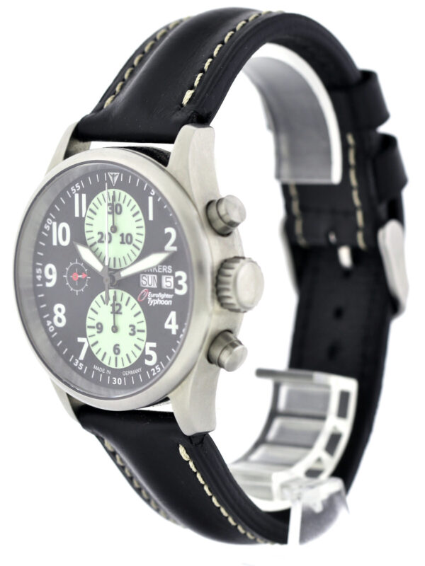 ltd. Ed. Junkers Eurofighter Typhoon 2 Herren-Automatik- Chronograph neuwertig – Bild 6