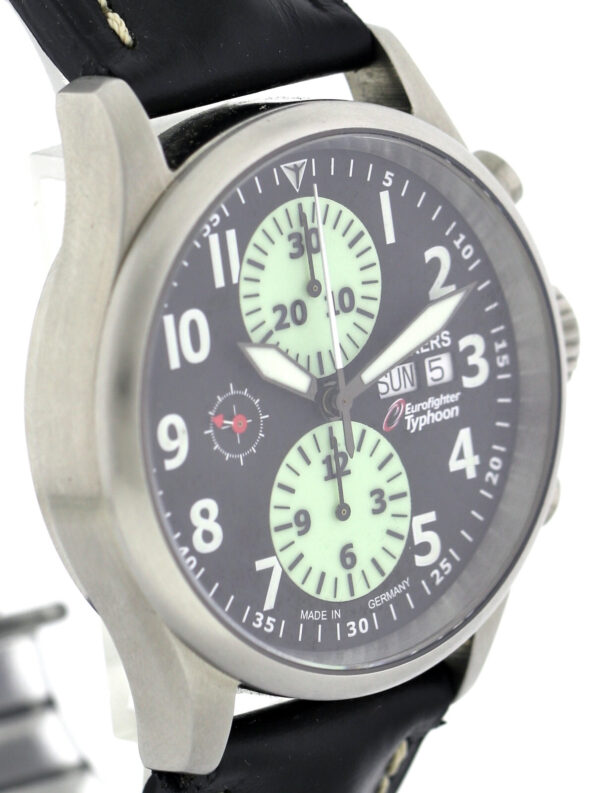 ltd. Ed. Junkers Eurofighter Typhoon 2 Herren-Automatik- Chronograph neuwertig – Bild 7