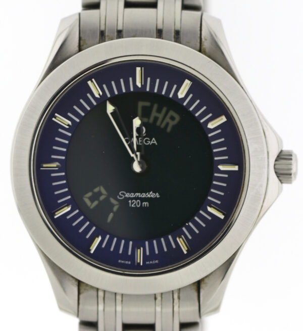 Omega Seamaster 120 Ana Digi Herren- Armbanduhr REF. 2521.81.00 Ø38mm – Bild 3