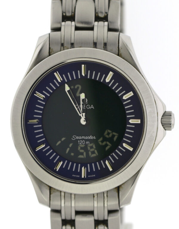 Omega Seamaster 120 Ana Digi Herren- Armbanduhr REF. 2521.81.00 Ø38mm – Bild 4
