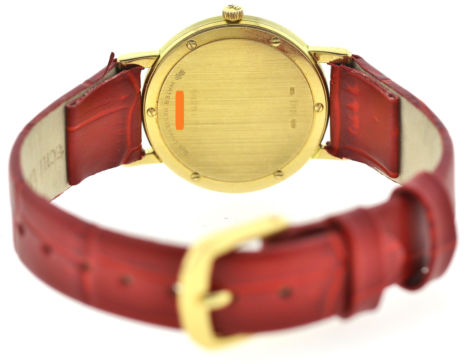 Corum Romulus Romvlvs 750/18k Gelbgold Damenuhr Ø26,5mm Quarz Box+ Papiere – Bild 8