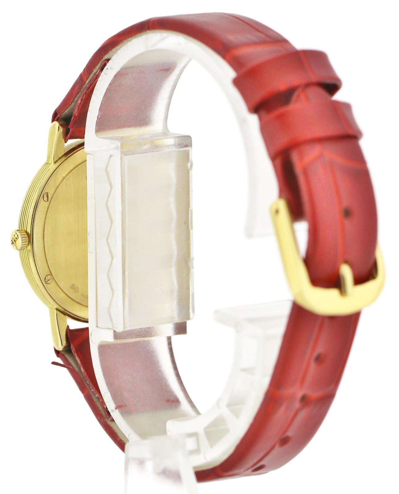 Corum Romulus Romvlvs 750/18k Gelbgold Damenuhr Ø26,5mm Quarz Box+ Papiere – Bild 9