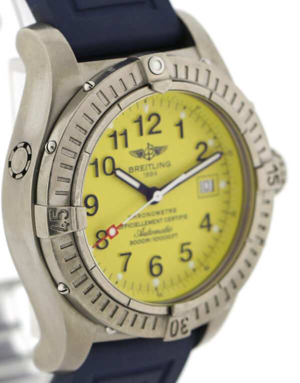 Breitling Avenger Seawolf Chronometer Ref. E17370 Gelb Ø44mm aus 2003 Fullset – Bild 3