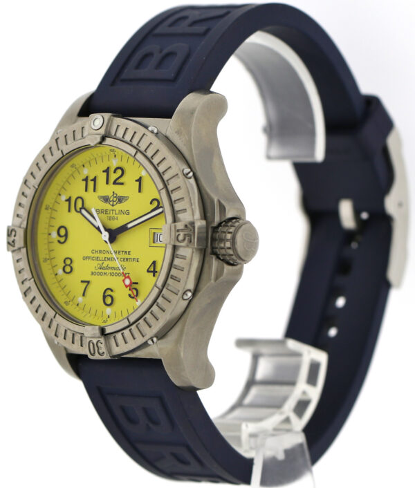 Breitling Avenger Seawolf Chronometer Ref. E17370 Gelb Ø44mm aus 2003 Fullset – Bild 6