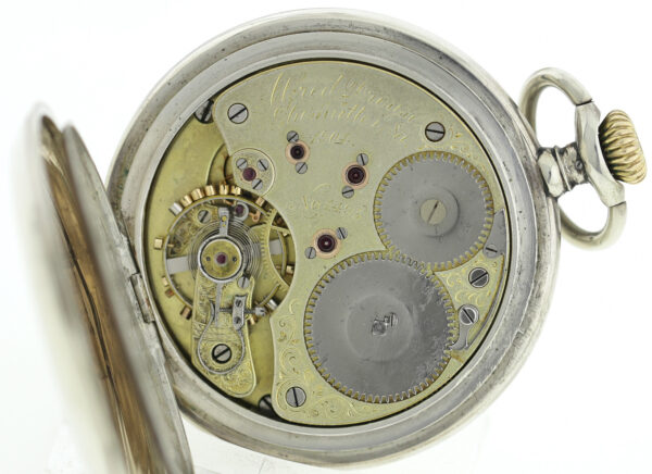 Alfred Dreyse Deutsche Uhrmacherschule Glashütte DUS Schuluhr 1A Werk +Zertifkat – Bild 8