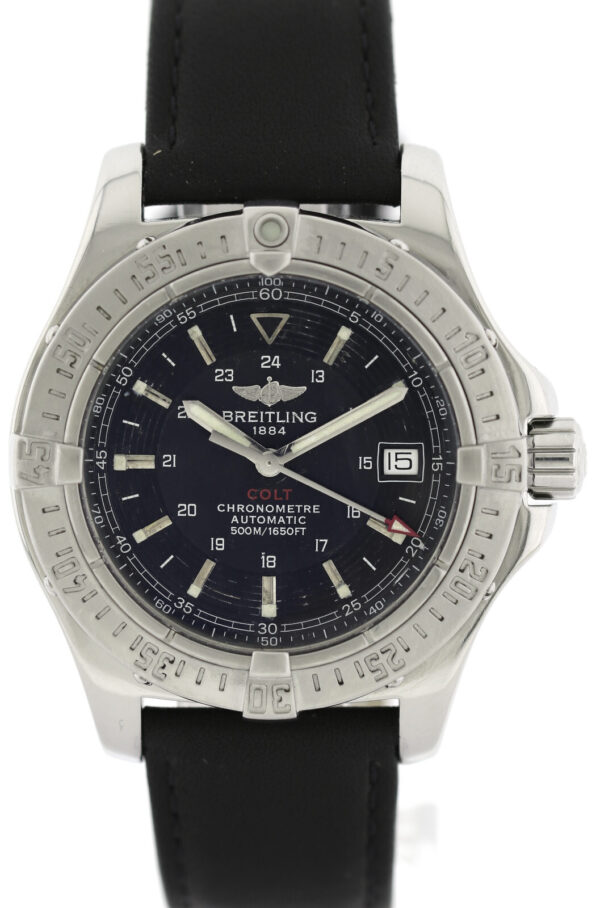 Breitling Colt Chronometer 500M Stahl Automatik Herrenuhr Ref. A17380 41,5mm – Bild 2