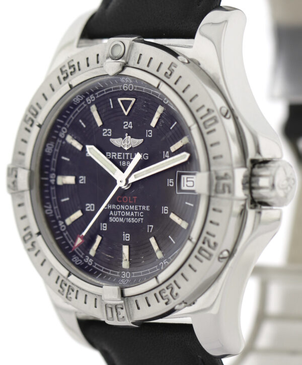 Breitling Colt Chronometer 500M Stahl Automatik Herrenuhr Ref. A17380 41,5mm – Bild 6