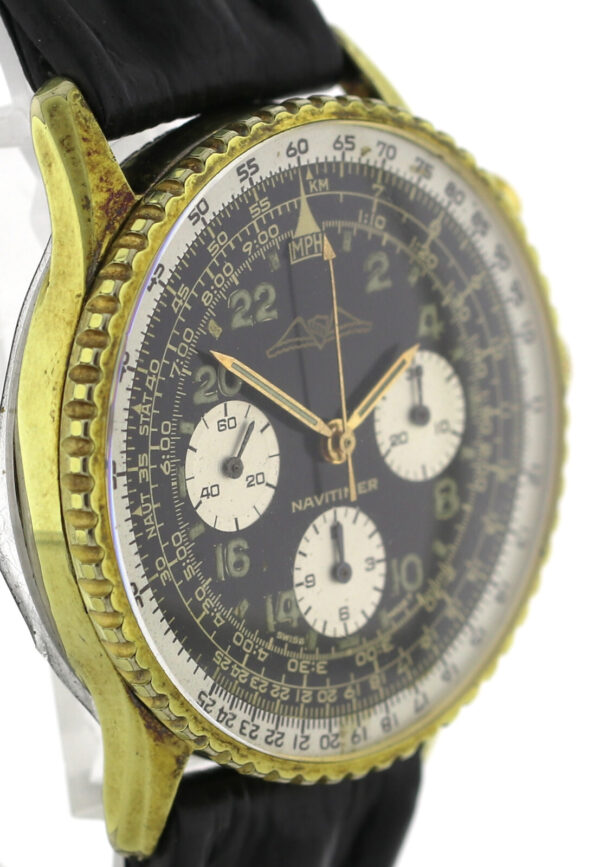 Breitling Navitimer Cosmonaute AOPA Gold Logo Ref. 809 Venus 178 ~1966 Vintage – Bild 5
