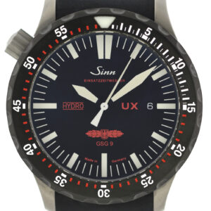 Sinn Hydro GSG 9 UX EZM 2B Taucheruhr Ref. 403.081 U- Bootstahl 500 Bar 44mm