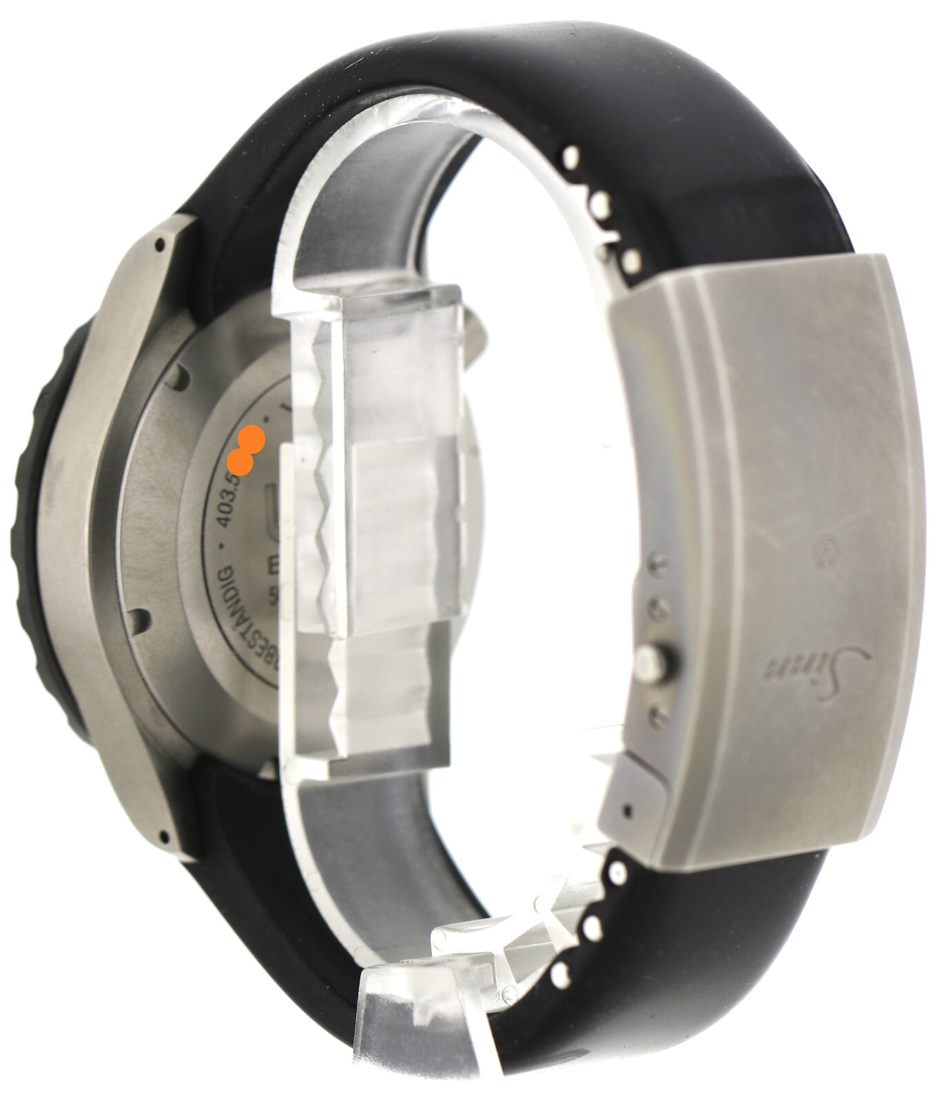 Sinn Hydro GSG 9 UX EZM 2B Taucheruhr Ref. 403.081 U- Bootstahl 500 Bar 44mm – Bild 7