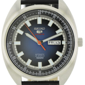 große Seiko 5 Sports Automatik- Herrenuhr, Ref. 4R36-05Y0,  blau  45mm Edelstahl