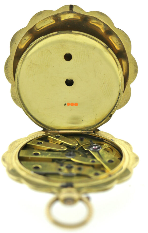 Rarität Vacheron & Constantin feine Zylinder Taschenuhr 750/18k Gold 41mm 36,9g – Bild 4