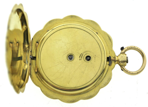 Rarität Vacheron & Constantin feine Zylinder Taschenuhr 750/18k Gold 41mm 36,9g – Bild 6