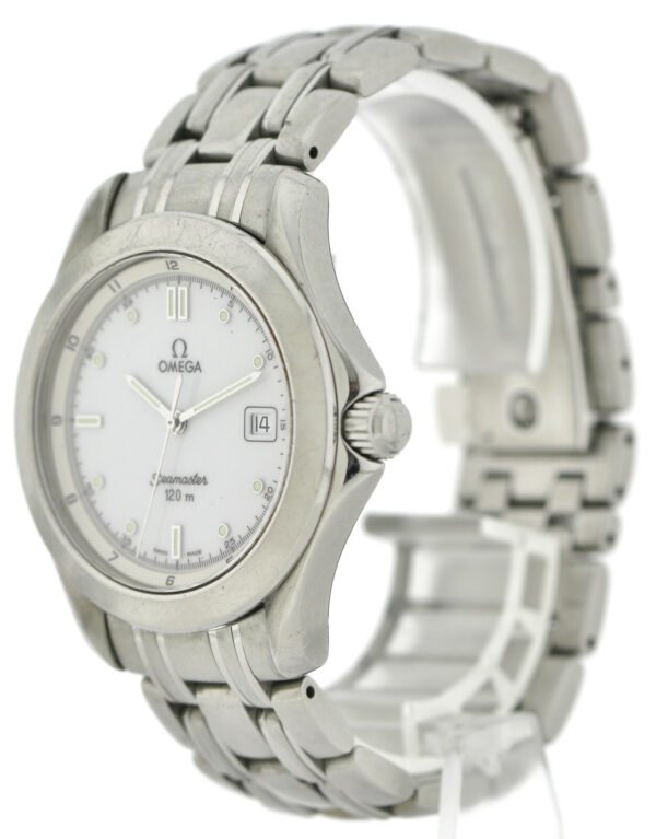 Omega Seamaster 120M Chronometer Quarz Datum Stahl Herrenuhr – Bild 6