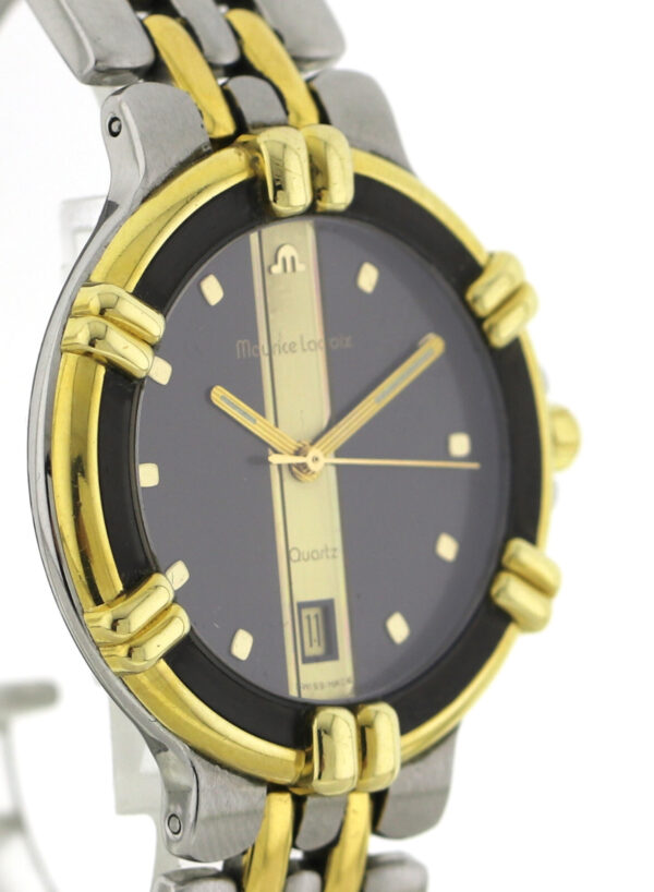 Maurice Lacroix Calypso Herrenuhr Edelstahl bicolor Ø35mm,  Quarz, Ref. 95327 – Bild 3