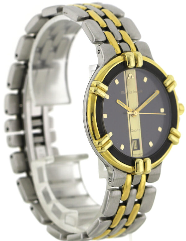 Maurice Lacroix Calypso Herrenuhr Edelstahl bicolor Ø35mm,  Quarz, Ref. 95327 – Bild 4