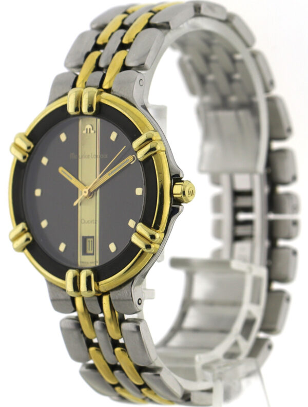 Maurice Lacroix Calypso Herrenuhr Edelstahl bicolor Ø35mm,  Quarz, Ref. 95327 – Bild 6