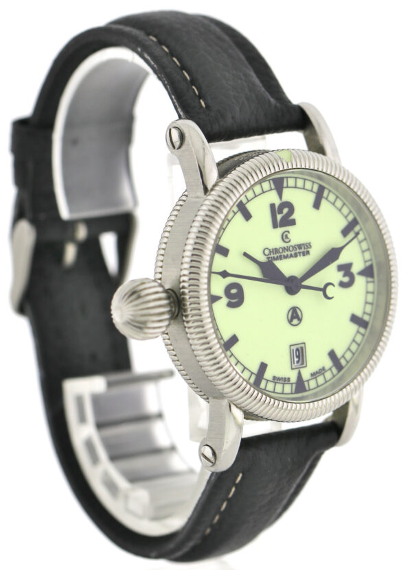 Chronoswiss Timemaster Ref. CH 2833 Lefty Superluminova Herren Automatik Uhr – Bild 3
