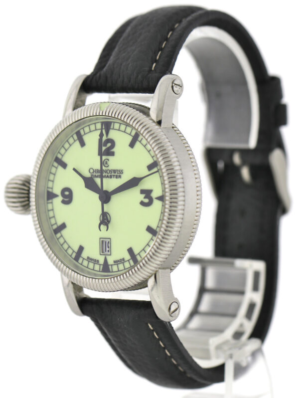 Chronoswiss Timemaster Ref. CH 2833 Lefty Superluminova Herren Automatik Uhr – Bild 4