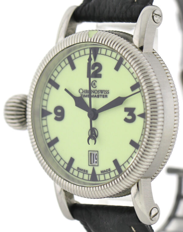 Chronoswiss Timemaster Ref. CH 2833 Lefty Superluminova Herren Automatik Uhr – Bild 6