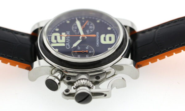 Graham Chronofighter C.O.S.C Edelstahl-Karbon Limited Edition 250 Stück Ø43mm – Bild 8