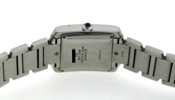 Cartier Tank Francaise Luxus Herrenuhr Automatic Ref.2302 Edelstahl Saphirglas – Bild 8