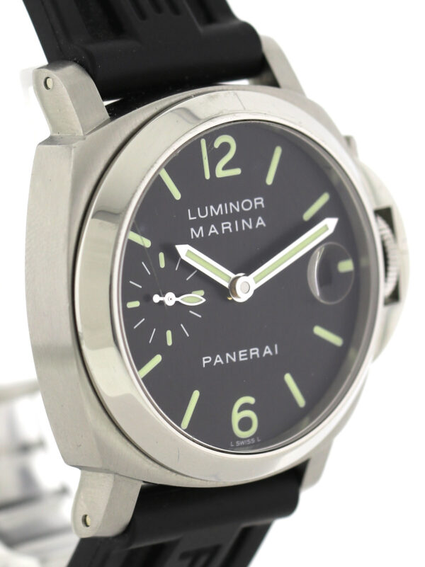 Panerai Luminor Marina Ref. PAM 00070, OP6560 40mm Herrenuhr Edelstahl Automatic – Bild 5