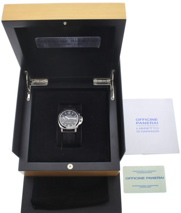 Panerai Luminor Marina Ref. PAM 00070, OP6560 40mm Herrenuhr Edelstahl Automatic – Bild 9