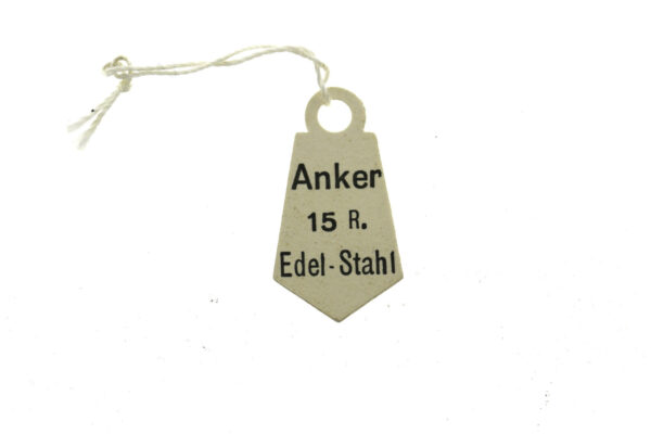 selten  NOS Herren-/Unisexuhr Ankergang 15 Steine 30er Jahre revisioniert – Bild 9