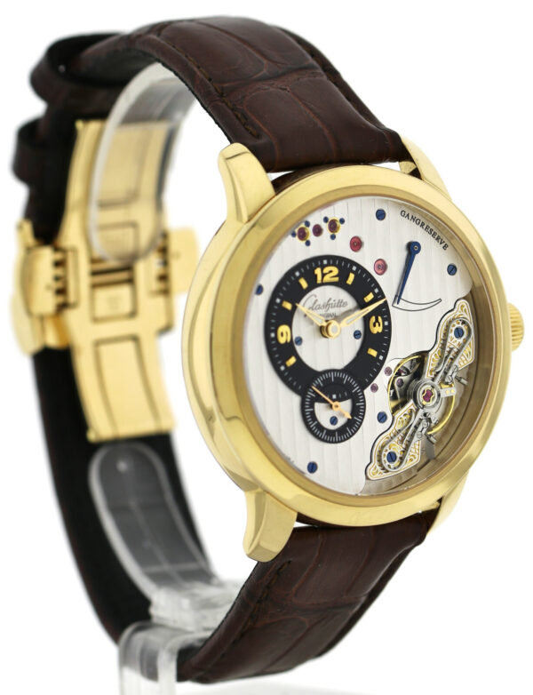 Glashütte Original PanoInverse XL 42mm 750/18k Gold Herrenuhr Ref.66-05-25-25-05 – Bild 6
