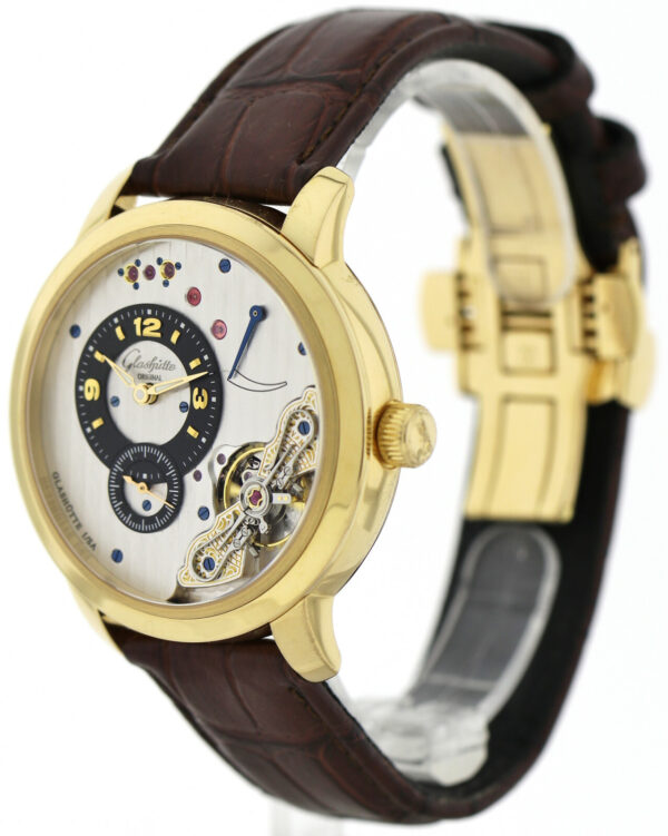 Glashütte Original PanoInverse XL 42mm 750/18k Gold Herrenuhr Ref.66-05-25-25-05 – Bild 7