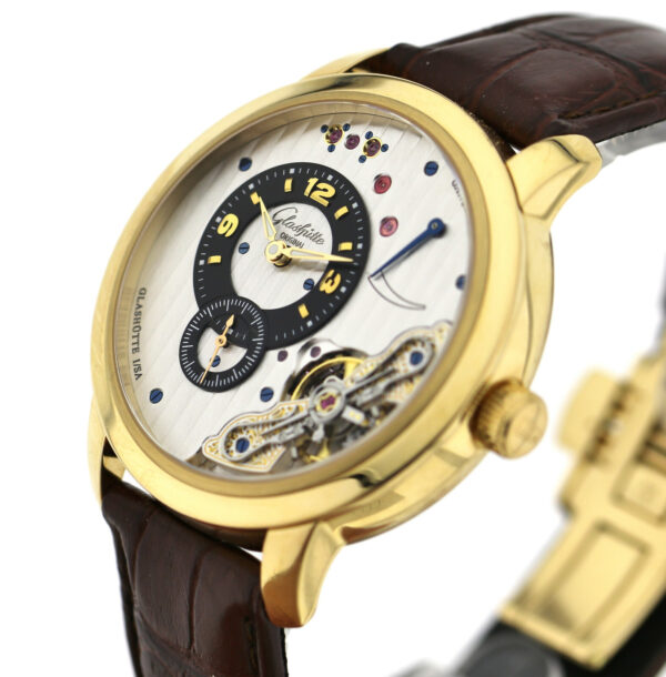 Glashütte Original PanoInverse XL 42mm 750/18k Gold Herrenuhr Ref.66-05-25-25-05 – Bild 8