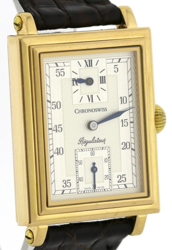 Chronoswiss Regulateur Rectangulaire Ref. CH2951 lim.Edition 650 Stck. 750 Gold – Bild 3