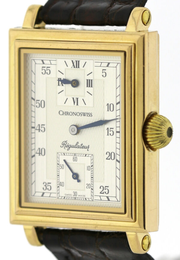 Chronoswiss Regulateur Rectangulaire Ref. CH2951 lim.Edition 650 Stck. 750 Gold – Bild 4