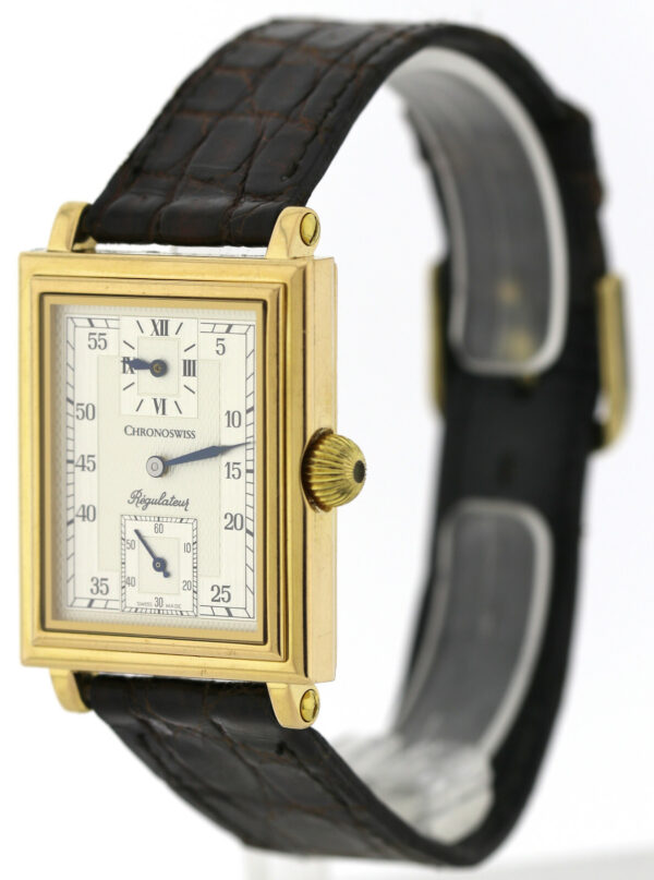 Chronoswiss Regulateur Rectangulaire Ref. CH2951 lim.Edition 650 Stck. 750 Gold – Bild 6