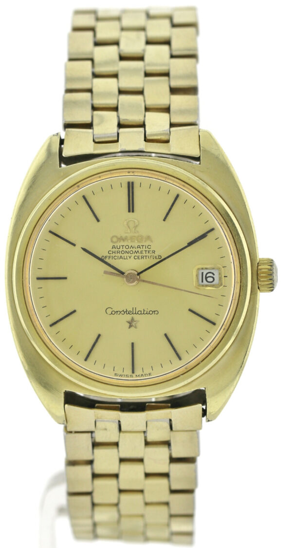 Omega Constellation Automatic Chronometer mit orginalem Omega- Band ca. 1970 – Bild 2