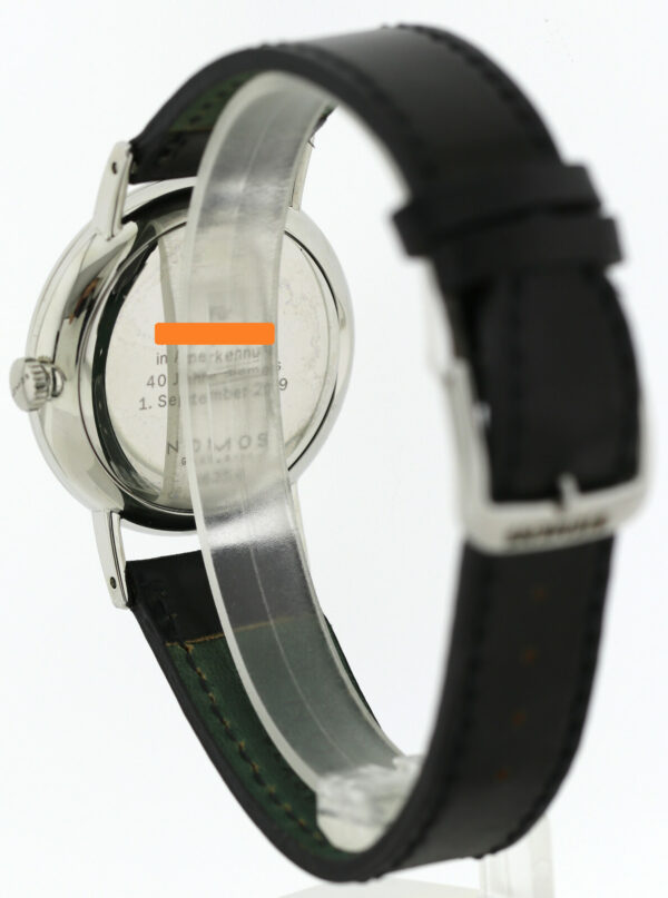 Nomos Glashütte Ludwig Serie Siemens Handaufzug 35mm aus 2019 ungetragen – Bild 7