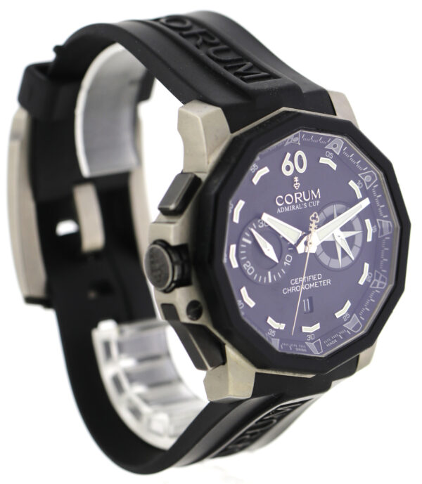 Ltd. Ed.  Corum Admirals Cup LEFTY Automatic Herren- Chronograph Ref. 01.0057 – Bild 2