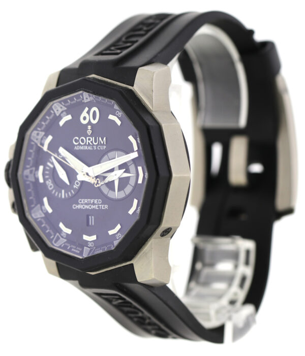 Ltd. Ed.  Corum Admirals Cup LEFTY Automatic Herren- Chronograph Ref. 01.0057 – Bild 3