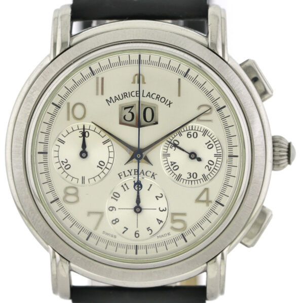 Maurice Lacroix Masterpiece Flyback Chronograph Stahl Automatik Ref. MP6098