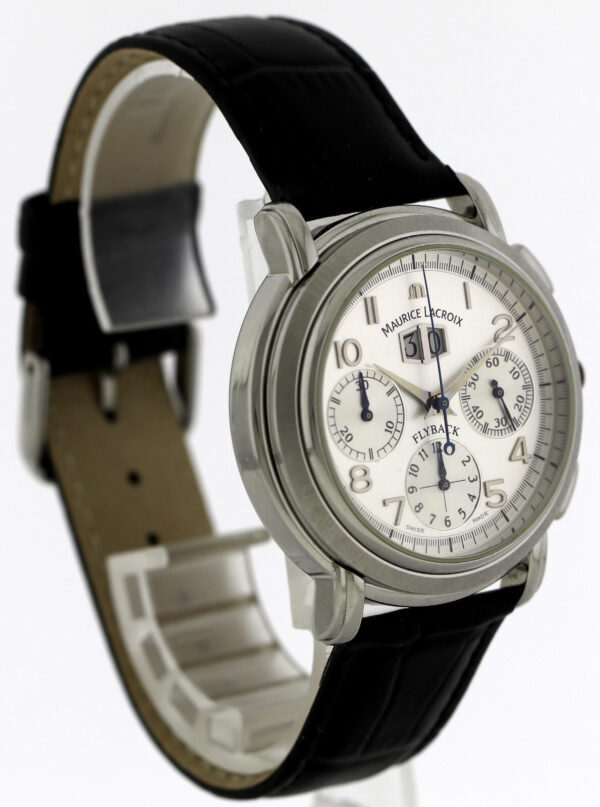 Maurice Lacroix Masterpiece Flyback Chronograph Stahl Automatik Ref. MP6098 – Bild 3