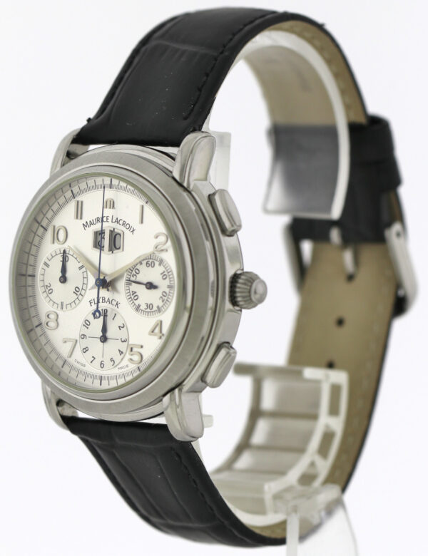 Maurice Lacroix Masterpiece Flyback Chronograph Stahl Automatik Ref. MP6098 – Bild 4