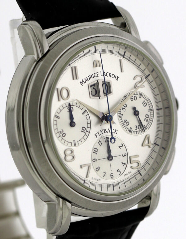 Maurice Lacroix Masterpiece Flyback Chronograph Stahl Automatik Ref. MP6098 – Bild 5