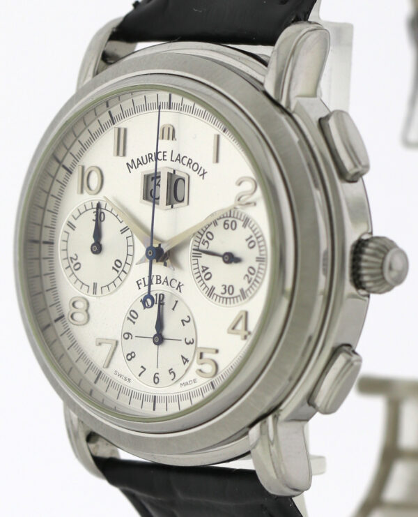 Maurice Lacroix Masterpiece Flyback Chronograph Stahl Automatik Ref. MP6098 – Bild 6
